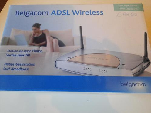 Belgacom ADSL wireless., Computers en Software, Routers en Modems, Nieuw, Router met modem, Ophalen
