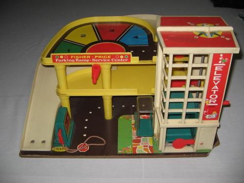 Garage Fischer Price Elevator 930, Kinderen en Baby's, Speelgoed | Fisher-Price, Gebruikt, Met geluid, Ophalen of Verzenden