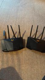 2 Asus Gaming AX4200 Dual band wifi 6 routers, Computers en Software, Ophalen of Verzenden, Zo goed als nieuw