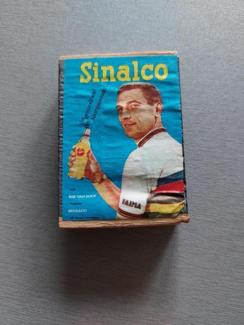 Rik Van Looy wielrennen Sinalco limonade Luciferdoosje recla, Verzamelen, Sportartikelen en Voetbal, Nieuw, Overige typen, Ophalen of Verzenden