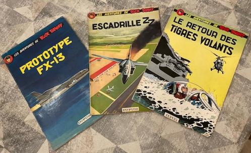 Oude stripverhalen Dupuis 1964 (1) & 1965 (2) Buck Danny, Boeken, Stripverhalen, Gelezen, Meerdere stripboeken, Ophalen of Verzenden
