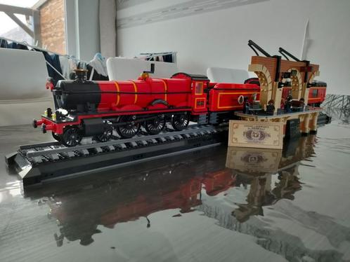 MOC Bricks building set - Hogwarts Express, Hobby en Vrije tijd, Modeltreinen | Overige schalen, Zo goed als nieuw, Treinset, Overige merken