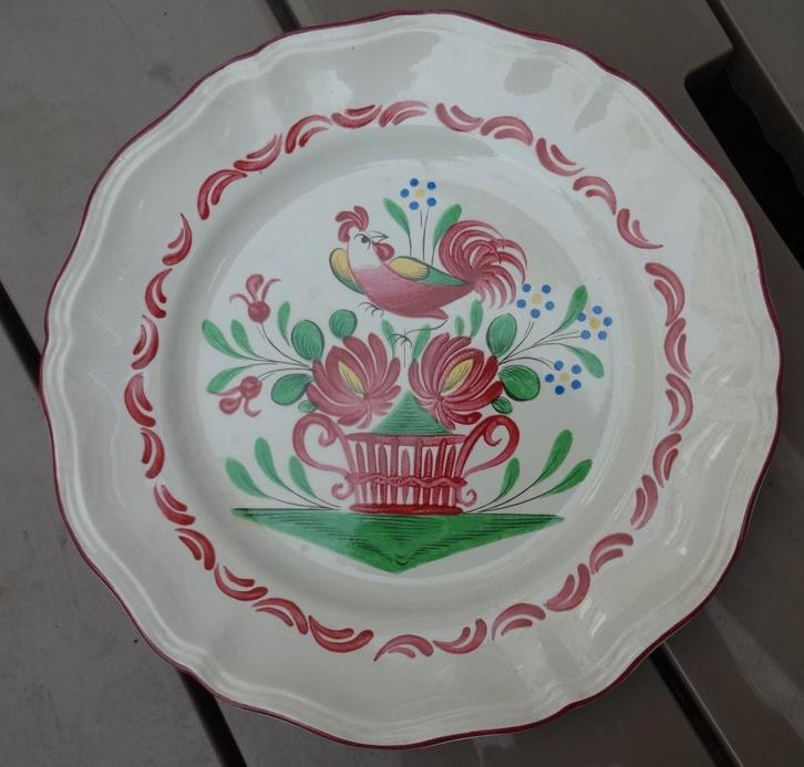 Brocant Frans Bord Haan, Antiek en Kunst, Antiek | Keramiek en Aardewerk, Ophalen of Verzenden