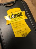 cast iron dubbelzijdige grillplaat Lodge, Huis en Inrichting, Ophalen of Verzenden, Nieuw, Gietijzer