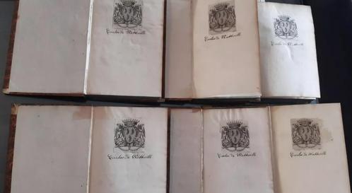 Jean Baptiste Claude Robin+Watteville+6 boekplaten, Antiek en Kunst, Antiek | Boeken en Manuscripten, Ophalen of Verzenden