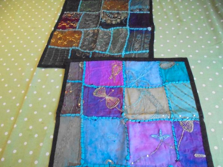 2 magnifiques taies d'oreiller décoratives indiennes, Maison & Meubles, Accessoires pour la Maison | Coussins, Neuf, Autres couleurs