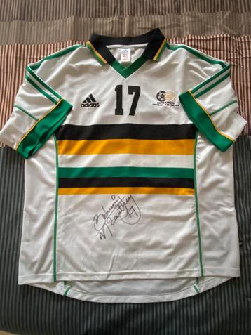 Zuid-Afrika matchworn signed shirt McCarthy beschikbaar voor biedingen