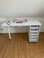 Manicure bureau, Huis en Inrichting, Bureaus, Ophalen, Met wielen, Gebruikt, Bureau