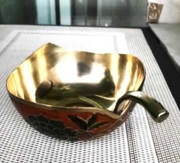 Pot Cloisonné Émail Demi Pomme✨😍😎💑⚡🎁👌, Enlèvement ou Envoi