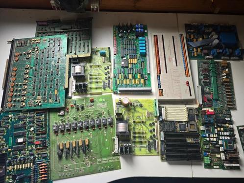 Partij oude elektronische printplaten lot 13, Elektronische apparatuur, Overige elektronische apparatuur, Gebruikt, Ophalen