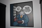 Geluck zeefdruk Vermeer editie 40 ex The Milkman 2015, Antiek en Kunst, Ophalen