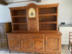 Buffet vaisselier chêne massif, Huis en Inrichting, Kasten | Buffetkasten, Ophalen, Zo goed als nieuw, Eikenhout