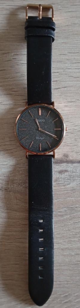 Dameshorloge Oozoo vintage, Handtassen en Accessoires, Horloges | Dames, Gebruikt, Polshorloge, Overige merken, Overige materialen