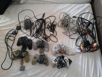 Playstation 1 controllers en onderdelen