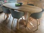 Eetkamerstoelen Hay, Huis en Inrichting, Stoelen, Bruin, Zo goed als nieuw, Modern, Vijf, Zes of meer stoelen