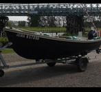 Motorboot en trailer te koop, Watersport en Boten, Sloepen, Benzine, Buitenboordmotor, Polyester, Gebruikt