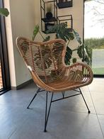Boho vlinderstoel riet/rotan, Ophalen, Boho, Riet of Rotan, Zo goed als nieuw
