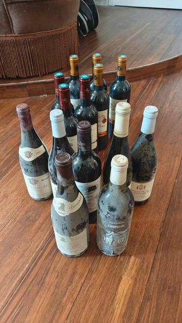 Lot de 14 bouteilles de vin  beschikbaar voor biedingen