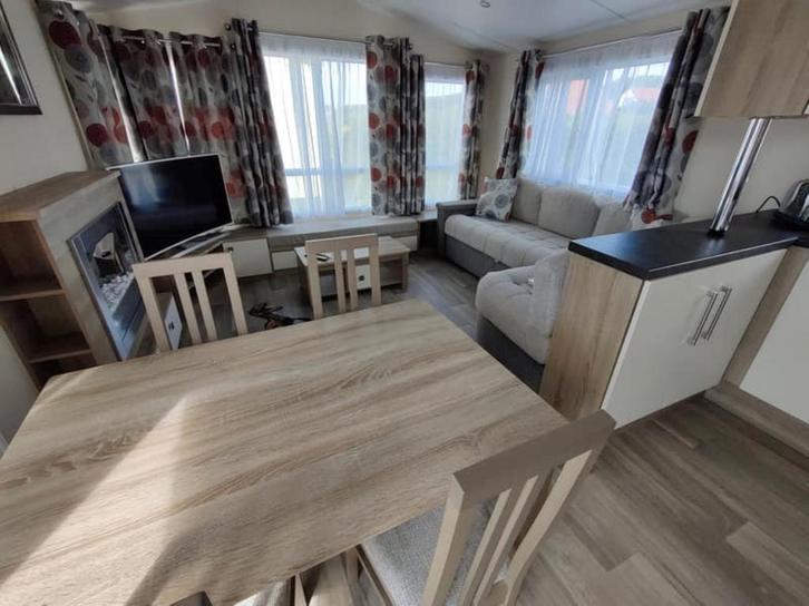 In optie - Stacaravan aan zee te koop, Caravans en Kamperen, Stacaravans, tot en met 5, Ophalen