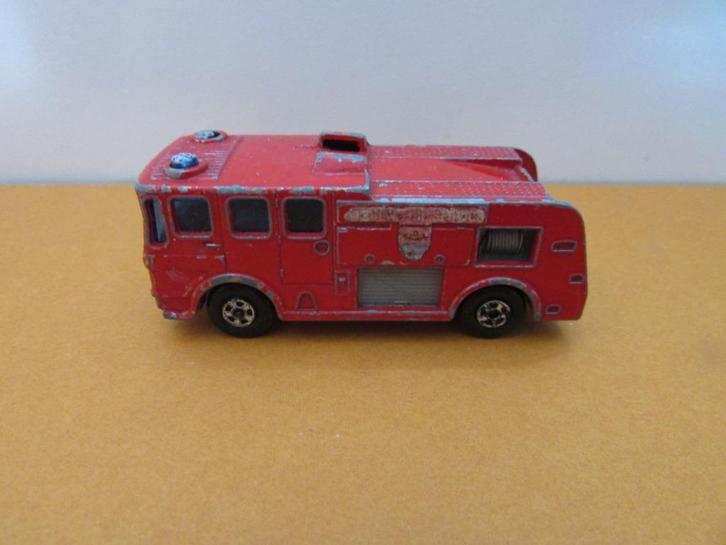 Matchbox, brandweerwagen, Merryweather fire engine, Hobby en Vrije tijd, Modelauto's | 1:87, Bus of Vrachtwagen, Matchbox, Ophalen of Verzenden