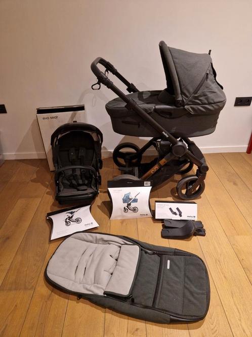 Complete buggy mutsy Evo2, Kinderen en Baby's, Kinderwagens en Combinaties, Gebruikt, Combiwagen, Mutsy, Met reiswieg, Verstelbare duwstang