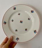 Set van 6 vintage eetborden MDL Hamage France bloemenmotief, Assiettes(s), Enlèvement, Utilisé, Autres styles