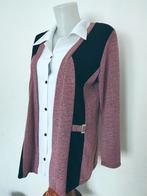 Originele lange tuniek met blazereffect, maat XL, chique sti, Kleding | Dames, Ophalen of Verzenden, Zwart