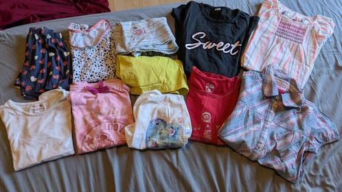 Lot 11 vêtements été filles T122, Kinderen en Baby's, Kinderkleding | Kinder-kledingpakketten, Zo goed als nieuw, Overige maten