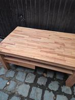 Salontafel groot met 2 schuiven en nog onderschap, Huis en Inrichting, Ophalen, Zo goed als nieuw