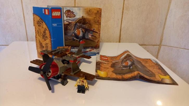 Lego 7420 Expedition Orient Thunder Blazer VINTAGE, Kinderen en Baby's, Speelgoed | Duplo en Lego, Zo goed als nieuw, Lego, Complete set