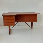 Boomerang desk bureau Peter Lovig Nielsen 1960s Denmark, Enlèvement ou Envoi, Utilisé, Bureau