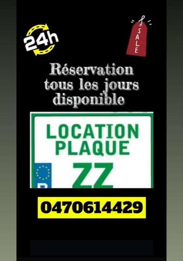 Plaques z, Autos : Divers, Enlèvement, Comme neuf