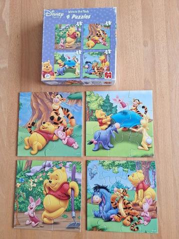 ✪ 4 Puzzels Winnie the pooh beschikbaar voor biedingen