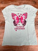 T-shirt korte mouw - lichtgroen "Beautiful Dreamer" - maat 1, Fille, Chemise ou À manches longues, Utilisé, Enlèvement ou Envoi