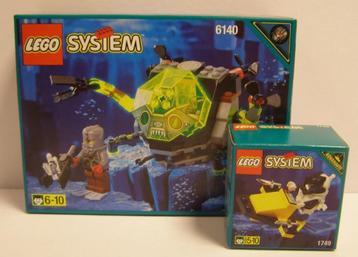LEGO Aquazone Stingrays 6140 Crab MET DOOS TOP