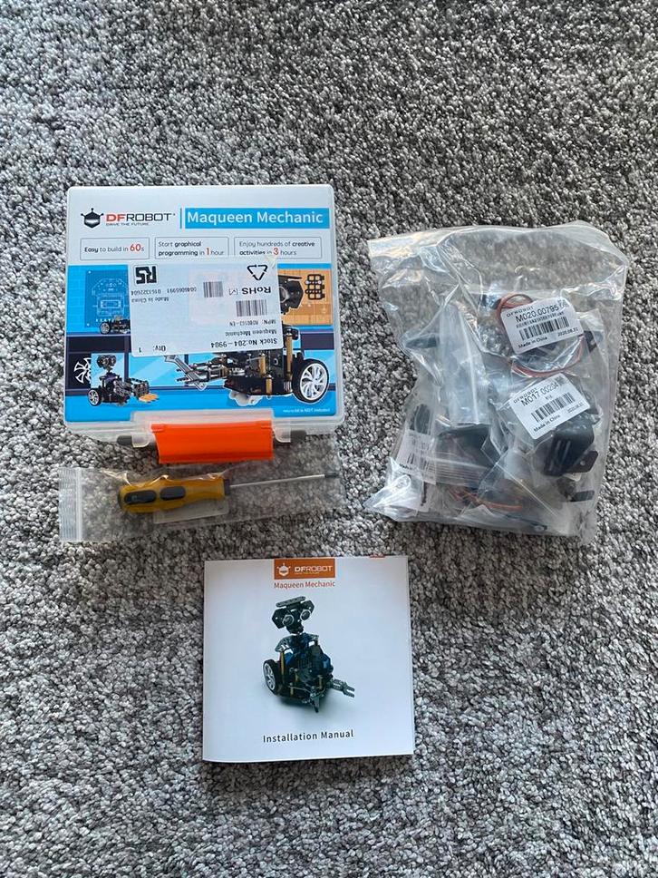 micro:Maqueen Mechanic, Kinderen en Baby's, Speelgoed | Educatief en Creatief, Nieuw, Bouwen, Elektronica, Ophalen of Verzenden