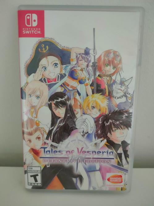 Tales of Vesperia Definitive Edition, Consoles de jeu & Jeux vidéo, Jeux | Nintendo Switch, Comme neuf, Enlèvement ou Envoi