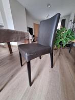 6 stoelen voor eetkamer, Ophalen, Gebruikt, Bruin