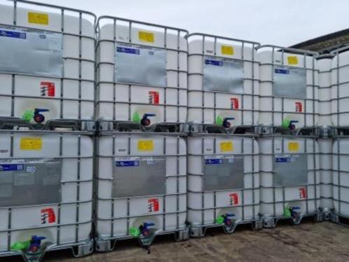 EX.MX Ibc containers op stalen pallet Tonnen,Vaten ), Tuin en Terras, Regentonnen, Zo goed als nieuw, Kunststof, 150 liter of meer