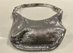 Zilveren handtas, Handtassen en Accessoires, Tassen | Damestassen, Ophalen of Verzenden, Zo goed als nieuw, Overige kleuren, Handtas
