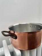 Vintage koperen Bourgeat kookpot, Ophalen, Zo goed als nieuw