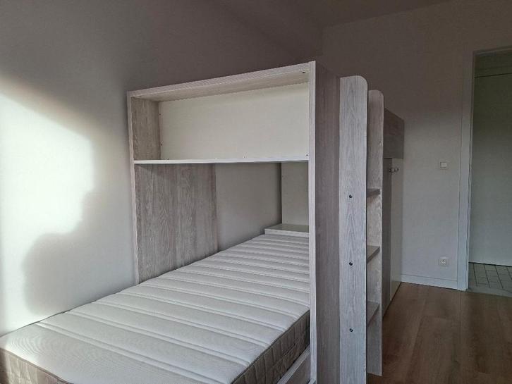 stapelbed met kast (drie in een), Maison & Meubles, Chambre à coucher | Lits superposés & Lits mezzanines, Neuf, Lits superposés