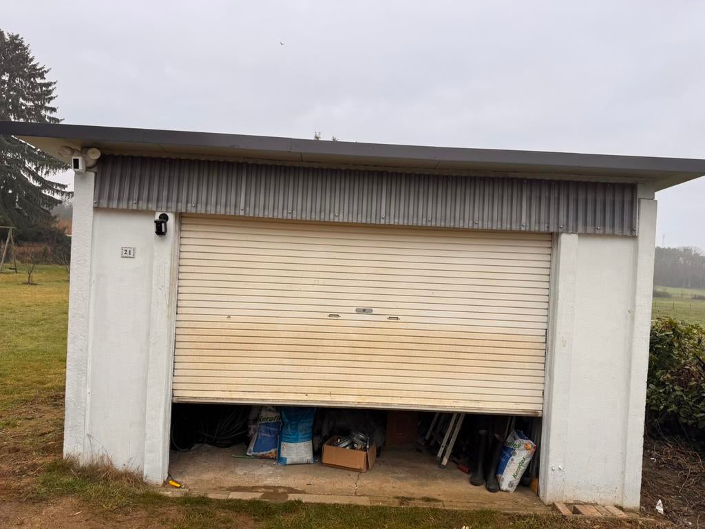 Garagedeur vervangen, Doe-het-zelf en Bouw, Glas en Ramen, Zo goed als nieuw, Ophalen