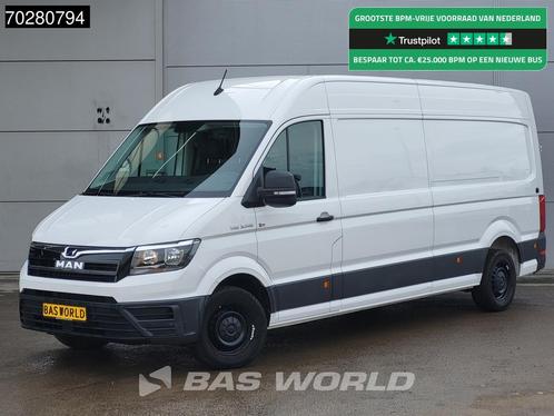 Volkswagen Crafter 140pk Automaat L4H3 Airco Camera Parkeers, Auto's, Bestelwagens en Lichte vracht, Bedrijf, Te koop, Achteruitrijcamera