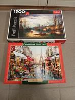 Puzzels 1500 stukken. 2€ per doos, Enlèvement