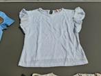 witte trui, pull met korte mouwen, CA, 128, Enfants & Bébés, Vêtements enfant | Taille 128, Enlèvement ou Envoi, Comme neuf