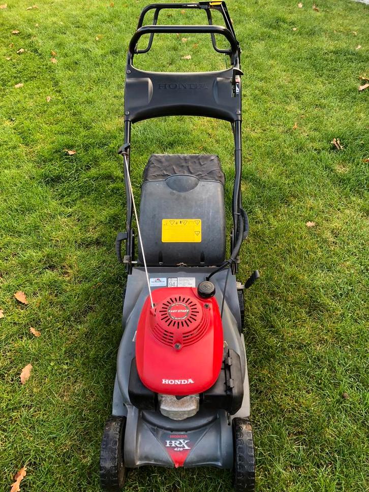 Honda HRX 426 tractie en mesrem uitstekende staat!!, Tuin en Terras, Grasmaaiers, Zo goed als nieuw, Ophalen