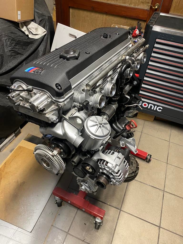 BMW E46 M3 S54 motorblok met ALLE aanbouwdelen, Auto-onderdelen, Ophalen, BMW
