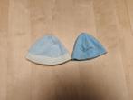 2 mutsjes maat 50/56, Kinderen en Baby's, Babykleding | Maat 50, Ophalen of Verzenden, Gebruikt, Jongetje of Meisje, Overige typen