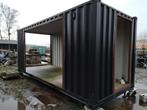 nieuwe container voor tiny house, Ophalen